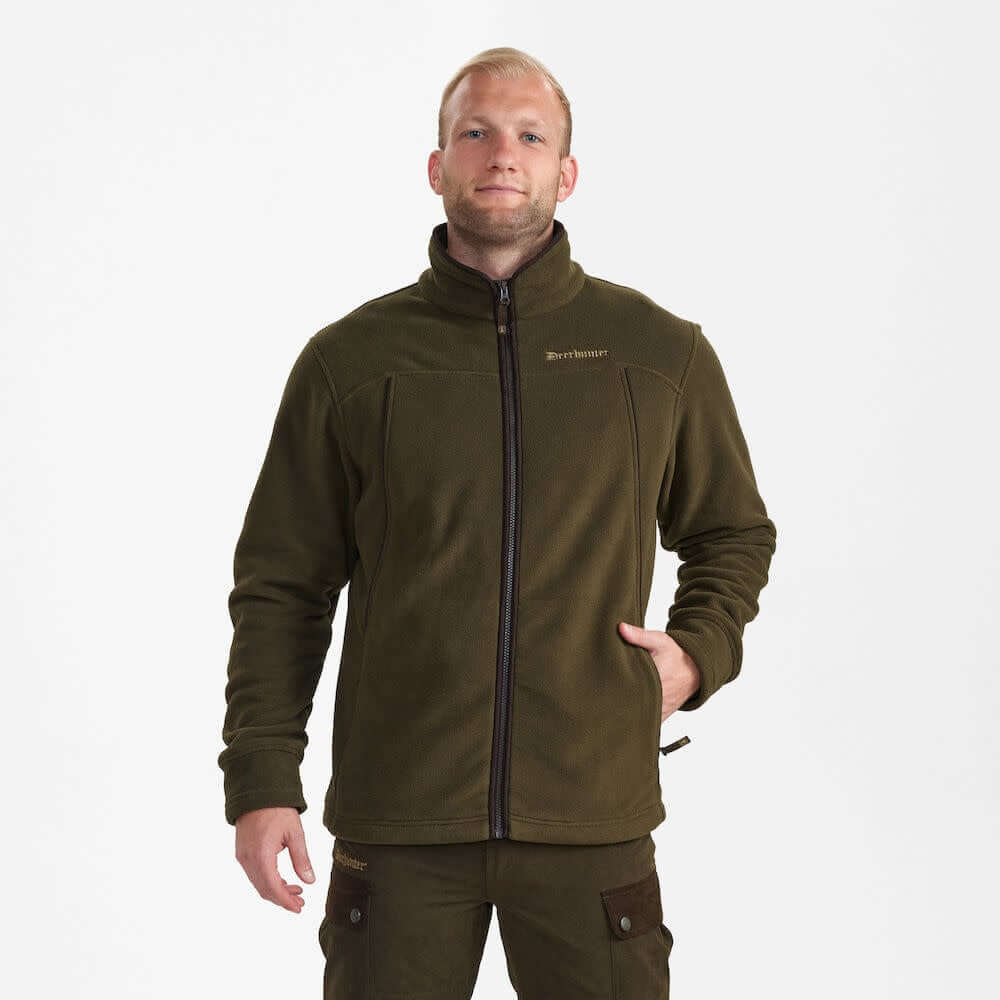 Куртка DeerHunter Eagle Fleece Jacket (379 Tarmac Green) Фото 3